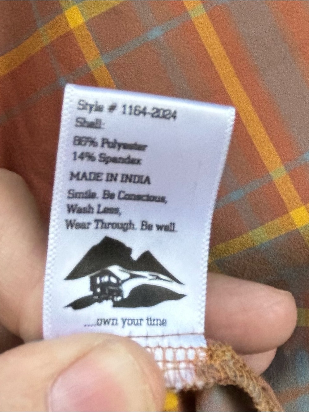 Flylow NWOT Plaid Outdoors Technical Durable Ladies Snap Front Size Medium - Picture 7 of 7